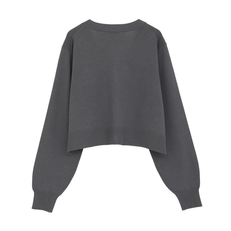 ロゴ刺繍カーディガン | earth music&ecology  | 詳細画像30 