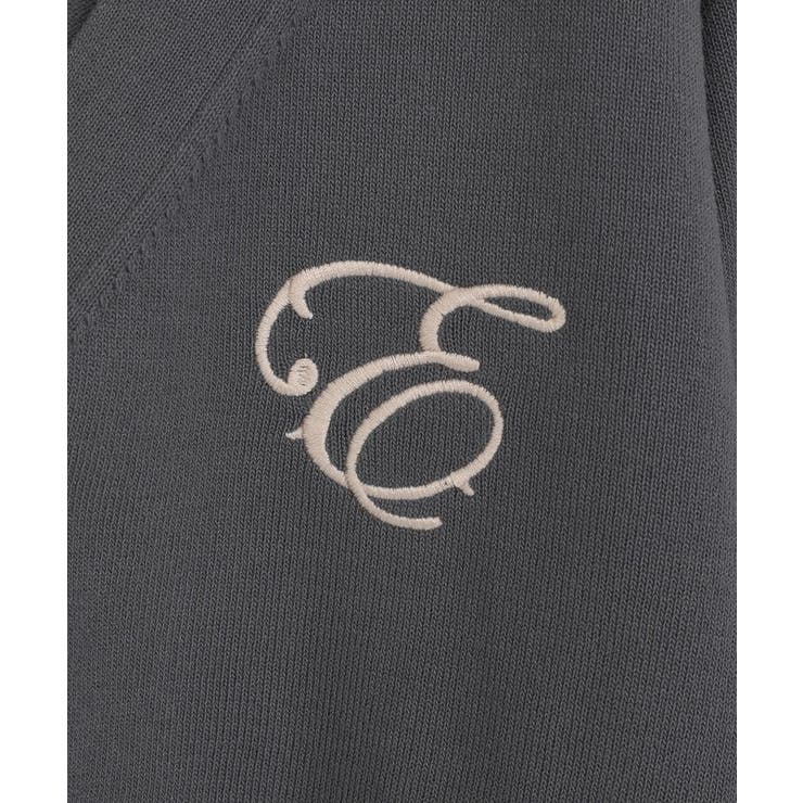 ロゴ刺繍カーディガン | earth music&ecology  | 詳細画像34 