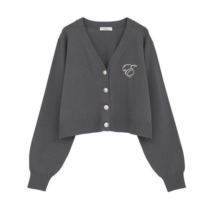 ロゴ刺繍カーディガン | earth music&ecology  | 詳細画像39 