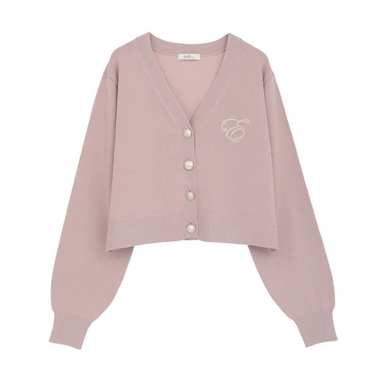 ロゴ刺繍カーディガン | earth music&ecology  | 詳細画像40 