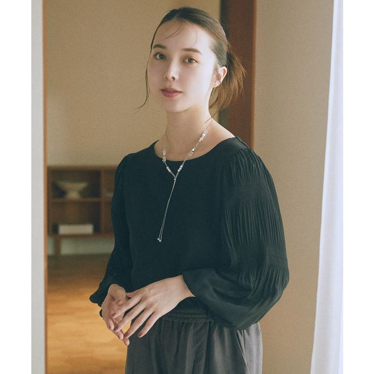 マジョリカプリーツプルオーバー | earth music&ecology  | 詳細画像7 