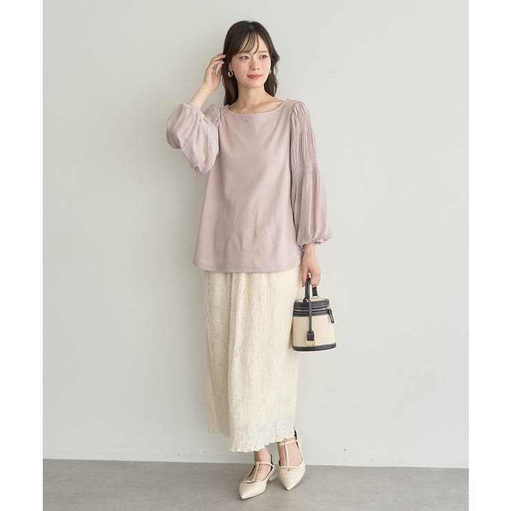 マジョリカプリーツプルオーバー | earth music&ecology  | 詳細画像20 