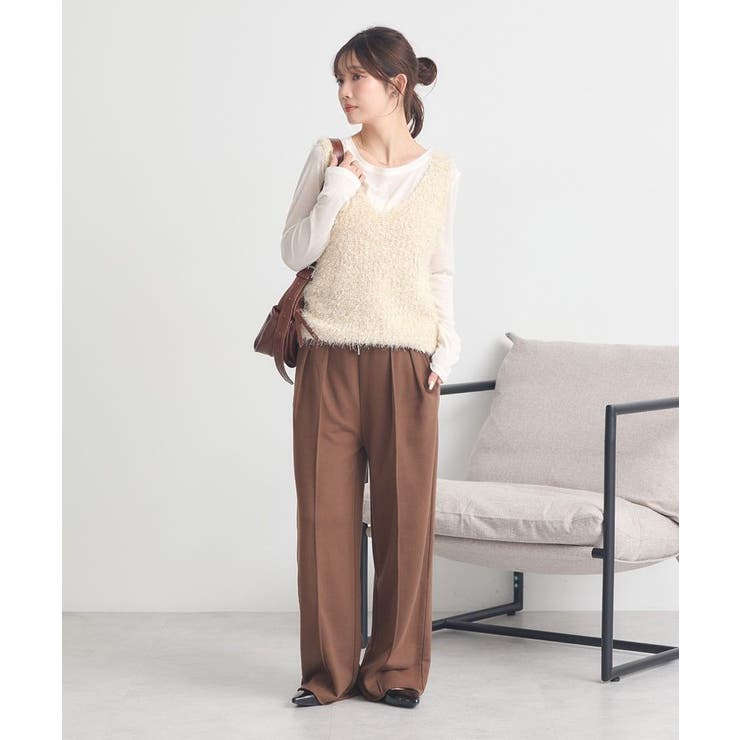 クルーネックシアーテレコプルオーバー | earth music&ecology  | 詳細画像17 