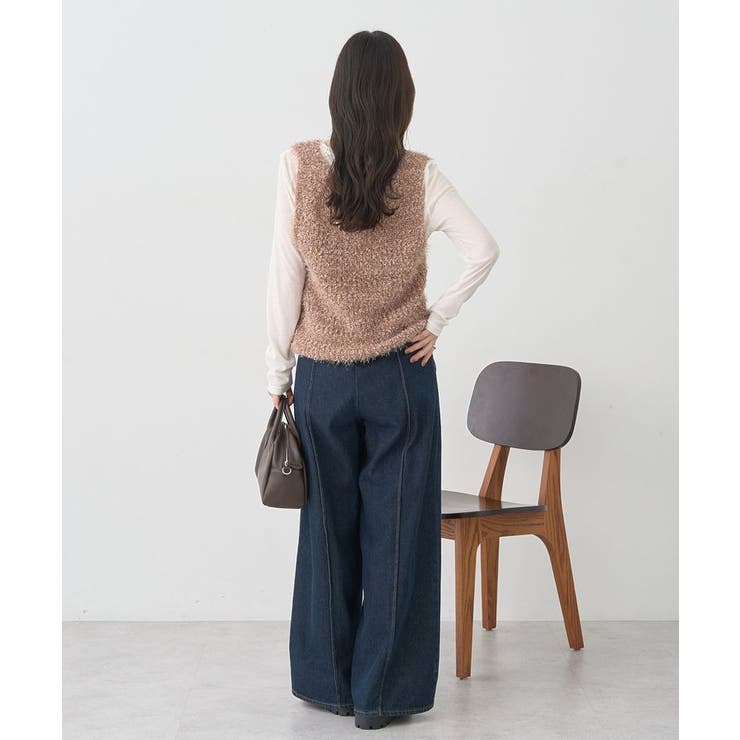 クルーネックシアーテレコプルオーバー | earth music&ecology  | 詳細画像15 