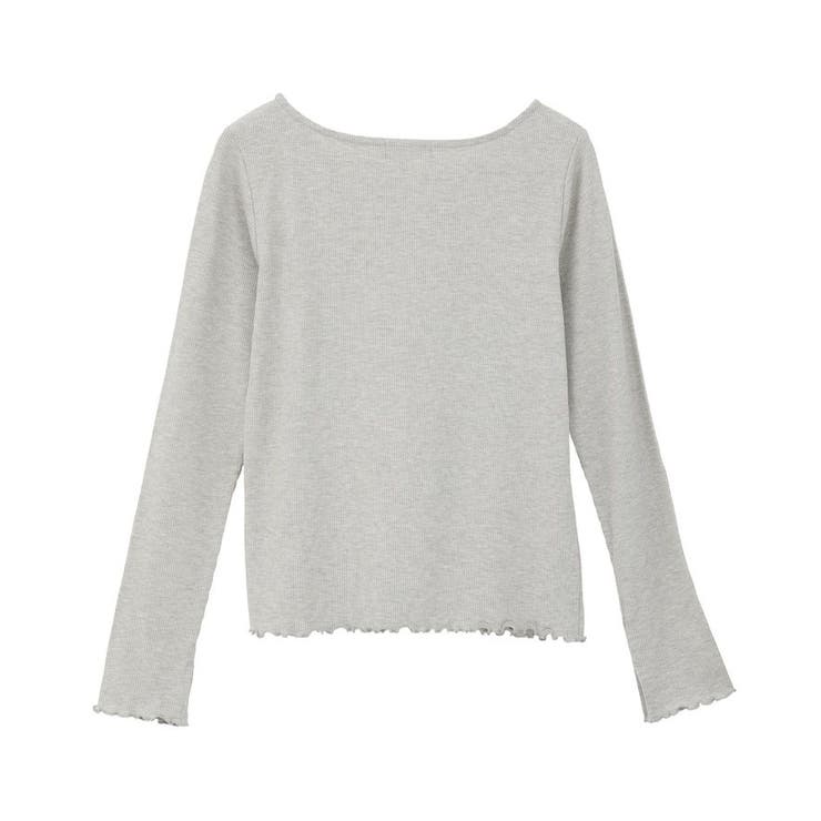 ラメテレコボートネックプルオーバー | earth music&ecology  | 詳細画像23 