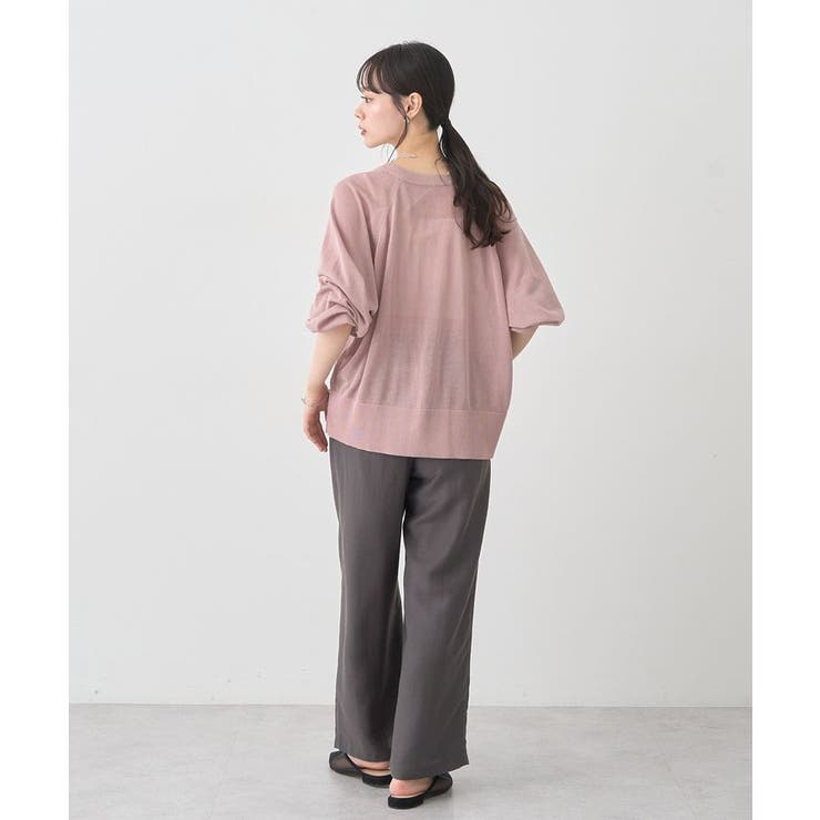 キーネックシアーカーディガン | earth music&ecology  | 詳細画像23 