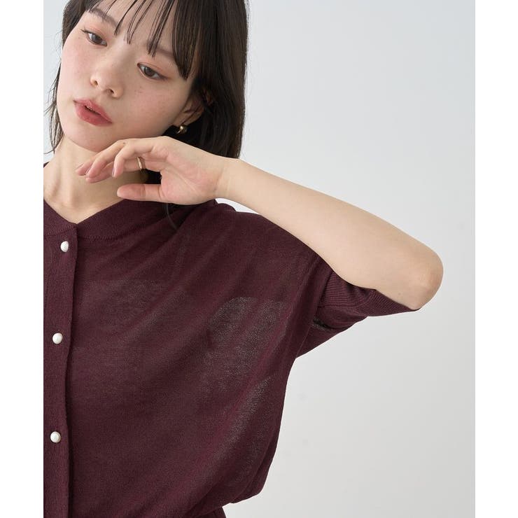 シアードルマンカーディガン | earth music&ecology  | 詳細画像22 