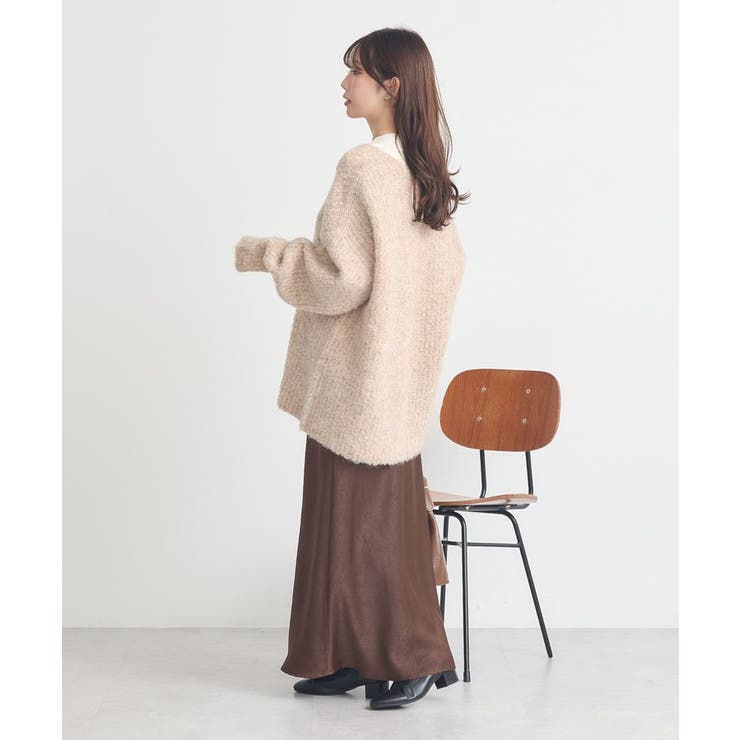 ストレッチサテンスカート | earth music&ecology  | 詳細画像34 