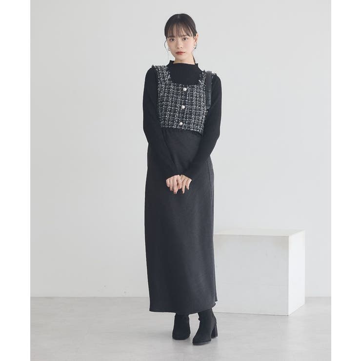 ストレッチサテンスカート | earth music&ecology  | 詳細画像49 