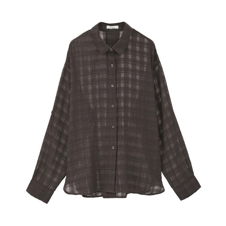 シャドーチェックシャツ | earth music&ecology  | 詳細画像28 