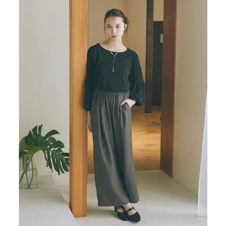 リラックスタックパンツ | earth music&ecology  | 詳細画像26 