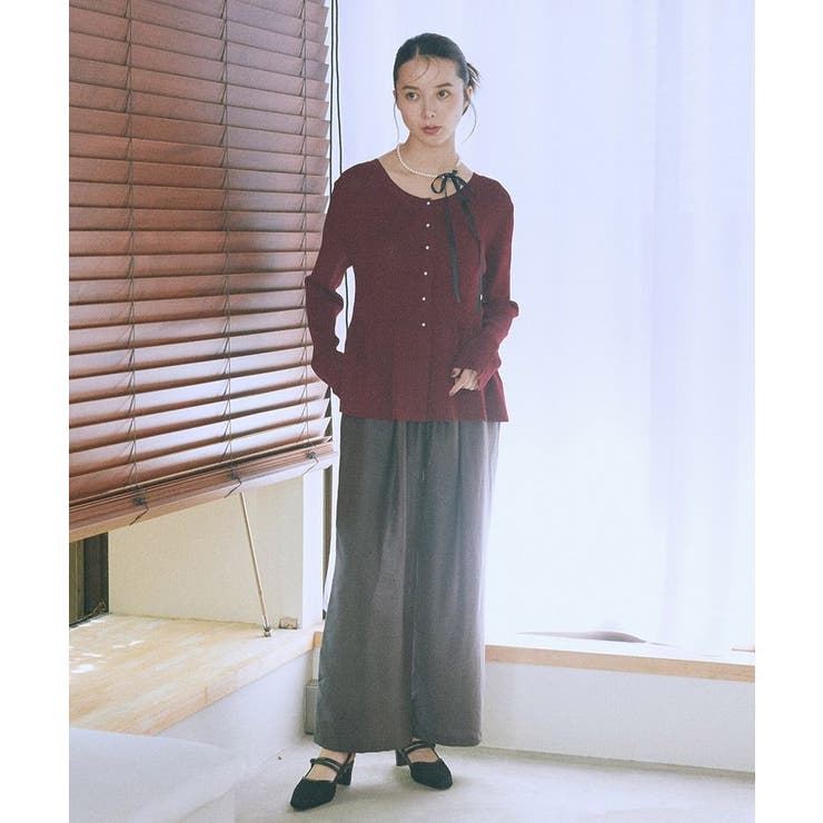 リラックスタックパンツ | earth music&ecology  | 詳細画像28 