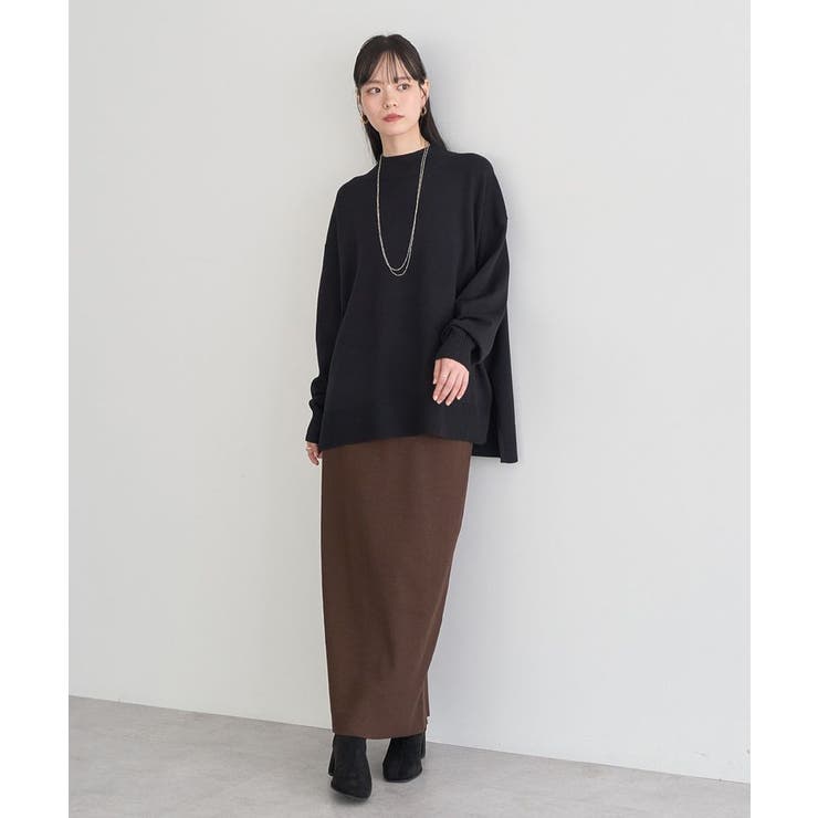 選べる丈ハイネックニット | earth music&ecology  | 詳細画像10 