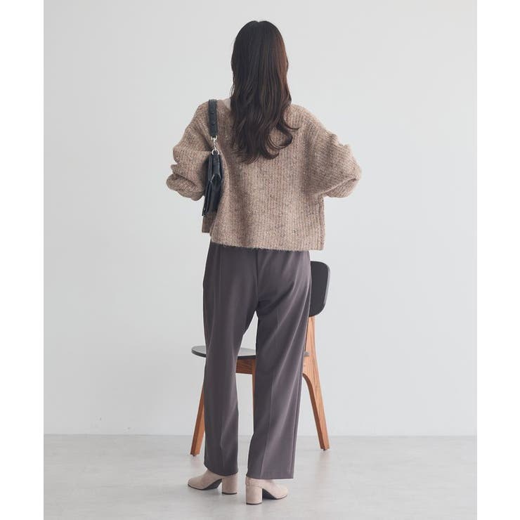 ラメテレコハイネックプルオーバー | earth music&ecology  | 詳細画像8 