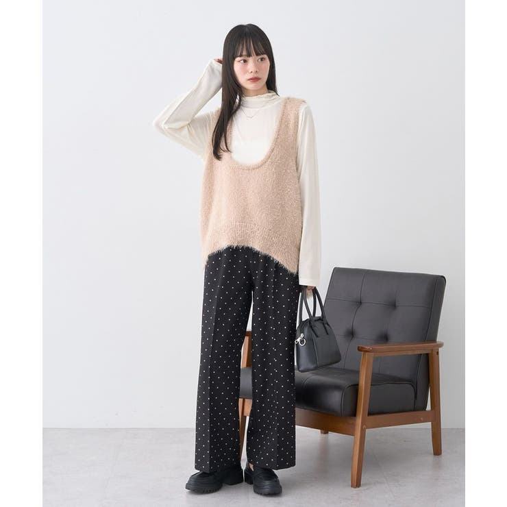 あったかフェミニンインナー(シアーハイネック) | earth music&ecology  | 詳細画像8 