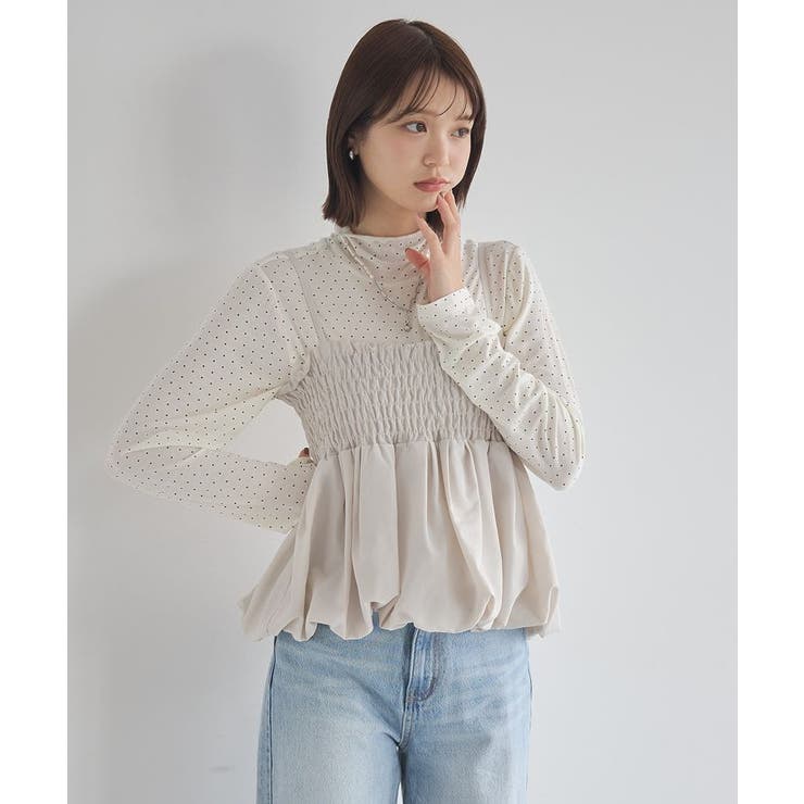 あったかフェミニンインナー(シアーハイネック) | earth music&ecology  | 詳細画像26 