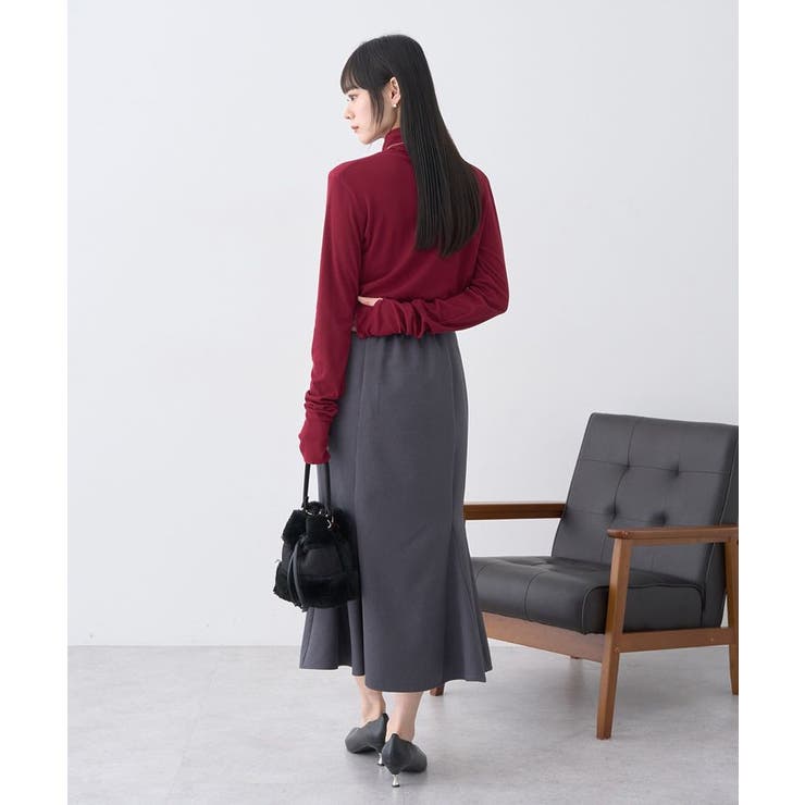 リブタートルネックプルオーバー | earth music&ecology  | 詳細画像7 