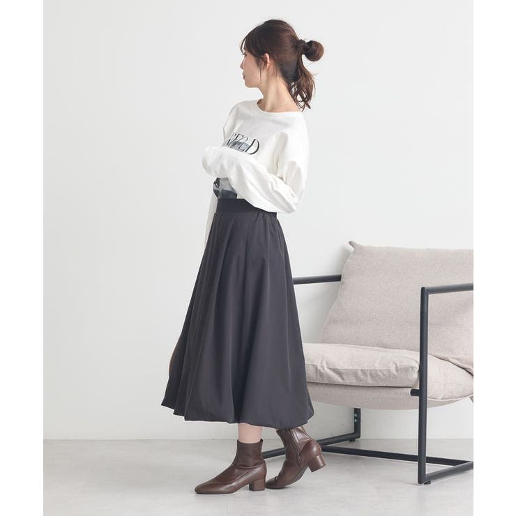 バルーンミディスカート | earth music&ecology  | 詳細画像11 