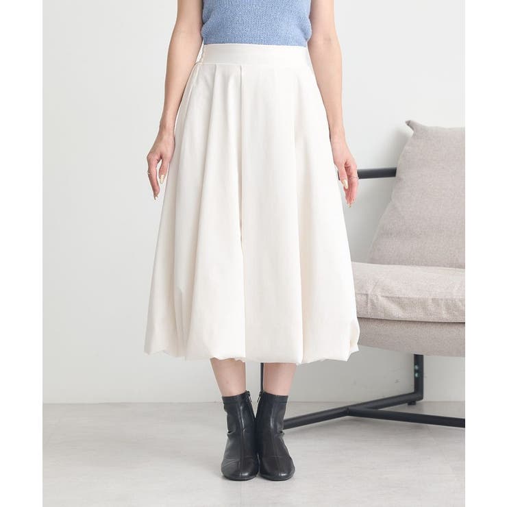 バルーンミディスカート | earth music&ecology  | 詳細画像13 