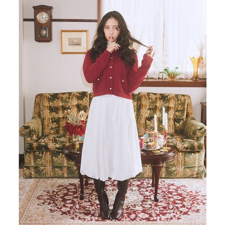 バルーンミディスカート | earth music&ecology  | 詳細画像7 