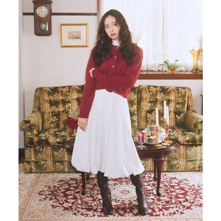 バルーンミディスカート | earth music&ecology  | 詳細画像8 