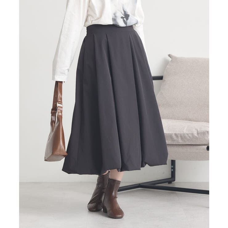 バルーンミディスカート | earth music&ecology  | 詳細画像9 