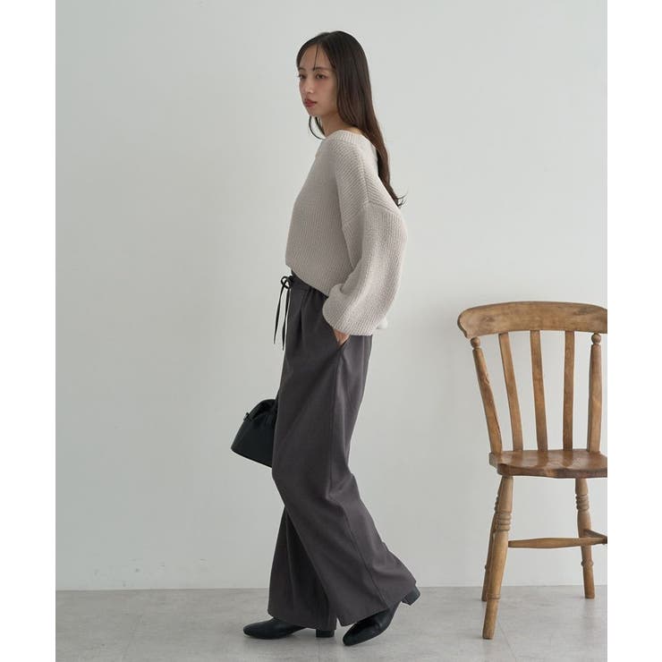 TRワイドパンツ | earth music&ecology  | 詳細画像16 