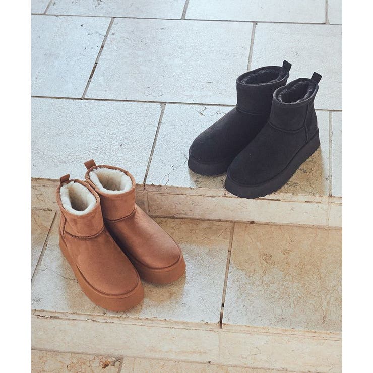 ORiental TRaffic ムートンタッチブーツ | earth music&ecology  | 詳細画像1 