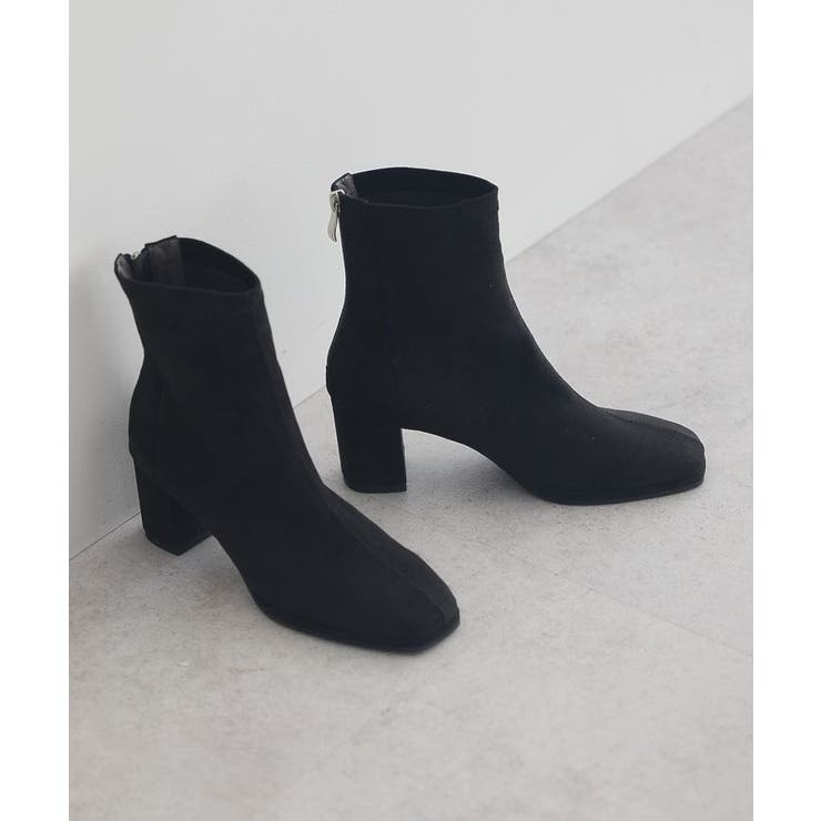 ORiental TRaffic フェイクスエードショートブーツ | earth music&ecology  | 詳細画像2 