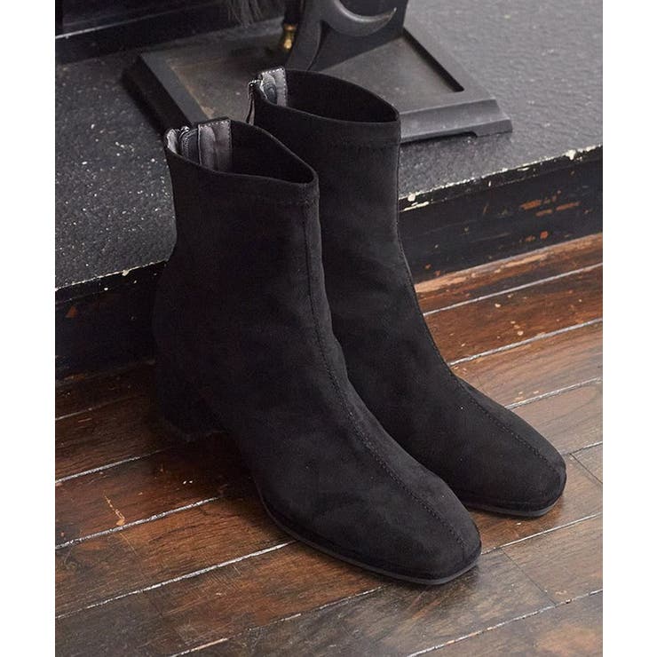 ORiental TRaffic フェイクスエードショートブーツ | earth music&ecology  | 詳細画像47 