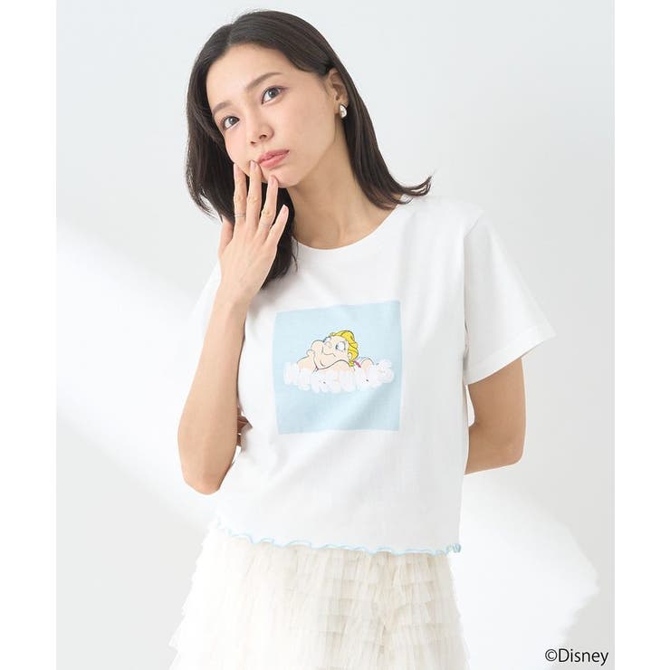 ライトブルー | ヘラクレス/裾メローTee | earth music&ecology 