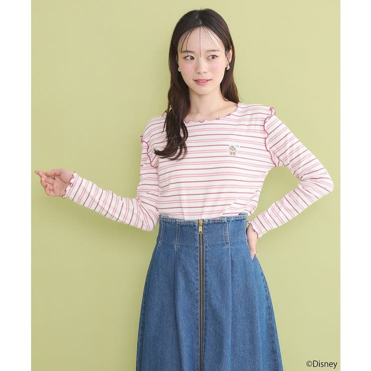 チップ&デール/ボーダーメロープルオーバー | earth music&ecology  | 詳細画像5 