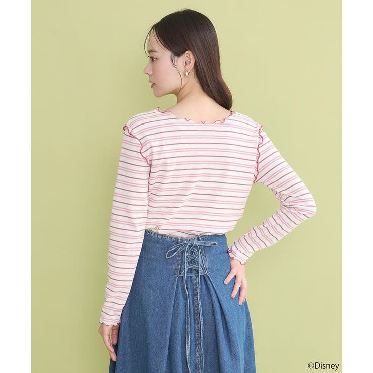 チップ&デール/ボーダーメロープルオーバー | earth music&ecology  | 詳細画像7 