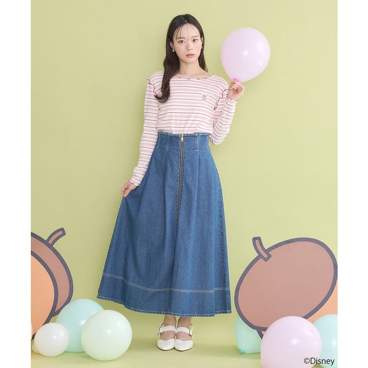 チップ&デール/ボーダーメロープルオーバー | earth music&ecology  | 詳細画像8 