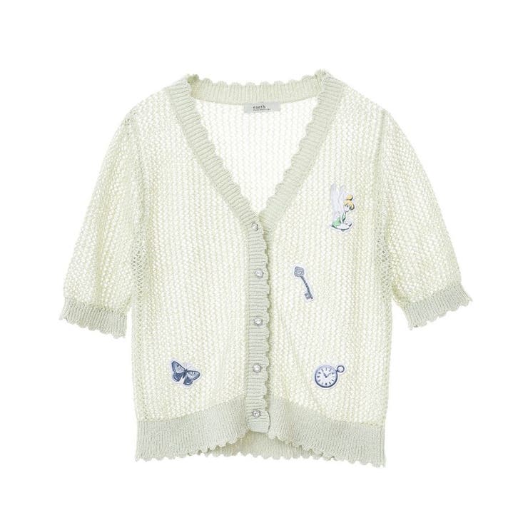 Tinker Bell/透かし編みカーディガン | earth music&ecology  | 詳細画像19 