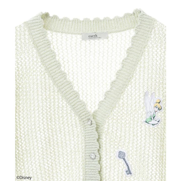 Tinker Bell/透かし編みカーディガン | earth music&ecology  | 詳細画像10 