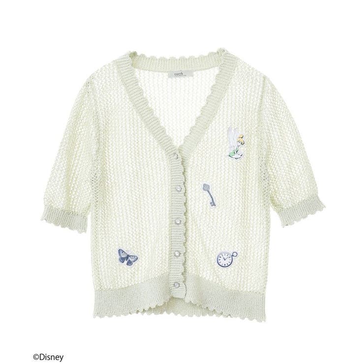 Tinker Bell/透かし編みカーディガン | earth music&ecology  | 詳細画像18 