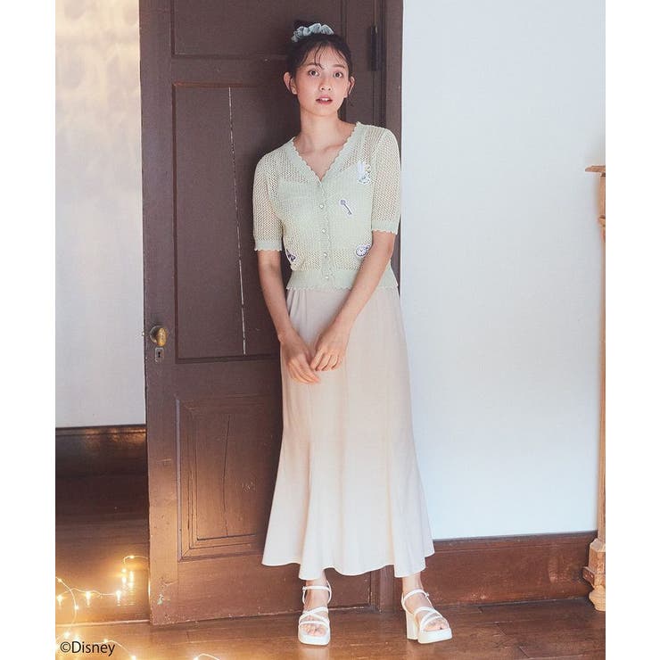 Tinker Bell/透かし編みカーディガン | earth music&ecology  | 詳細画像5 