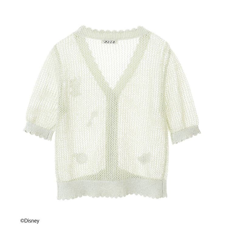 Tinker Bell/透かし編みカーディガン | earth music&ecology  | 詳細画像9 