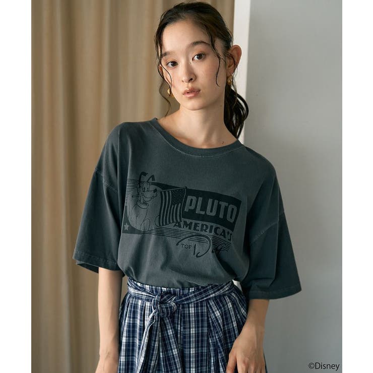 Pluto/プリントビッグTEE | earth music&ecology  | 詳細画像1 