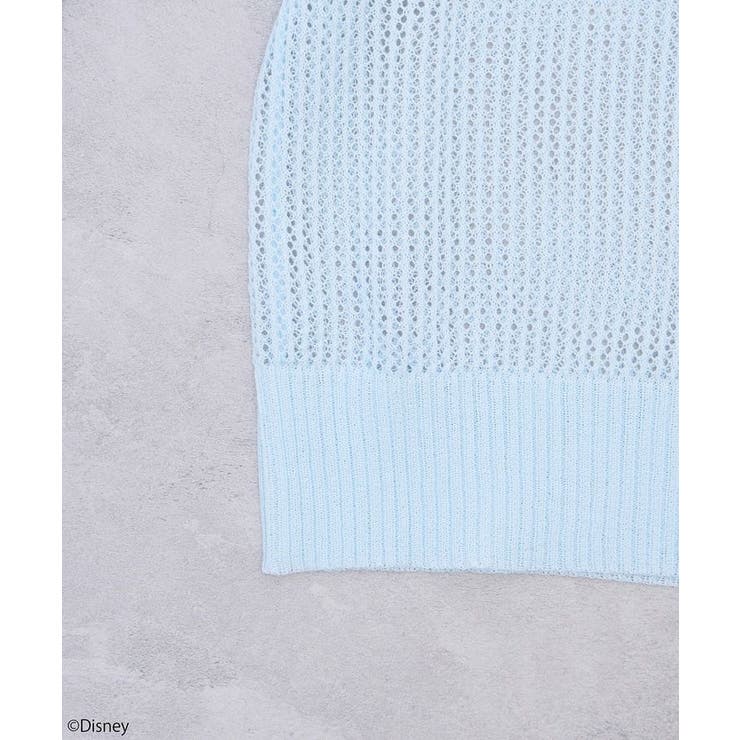 スティッチ/刺繍ハートボタンニットポロシャツ | earth music&ecology  | 詳細画像20