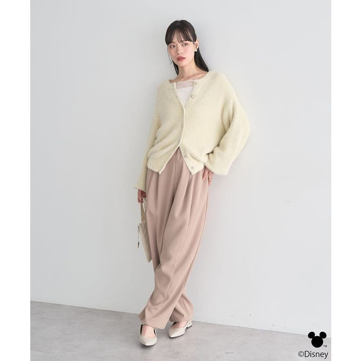 Disney/ポイントミッキーラメシャギーカーデ | earth music&ecology  | 詳細画像12 