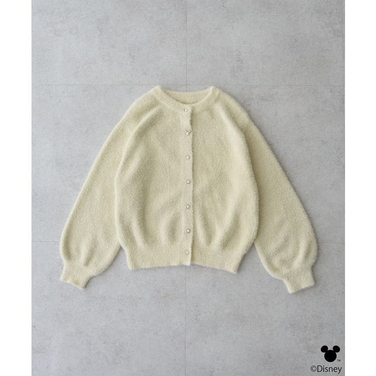 Disney/ポイントミッキーラメシャギーカーデ | earth music&ecology  | 詳細画像26 