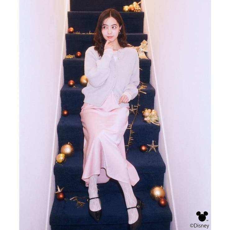 Disney/ポイントミッキーラメシャギーカーデ | earth music&ecology  | 詳細画像4 