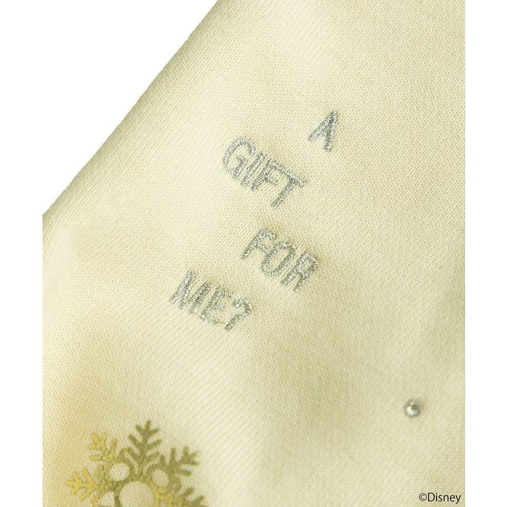 Disney/キラキラモチーフ刺繍オフショルスウェット | earth music&ecology  | 詳細画像26 