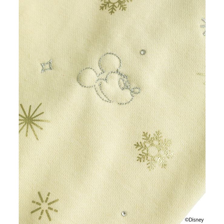 Disney/キラキラモチーフ刺繍オフショルスウェット | earth music&ecology  | 詳細画像33 