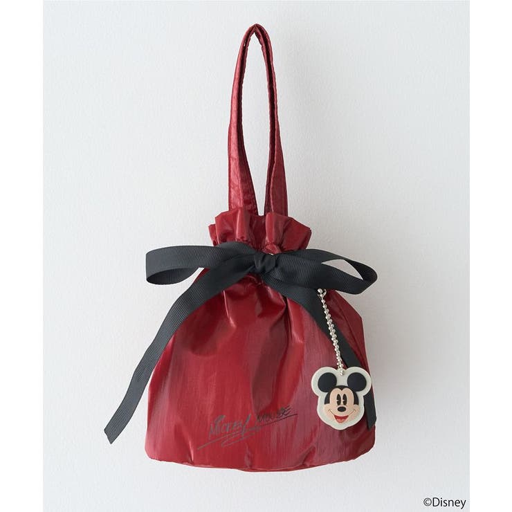 Disney/ミッキーチャーム付きリボン巾着 | earth music&ecology  | 詳細画像15 