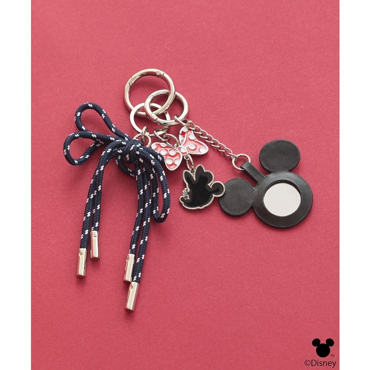 Disney/ミッキー&ミニーミラー付きチャーム | earth music&ecology  | 詳細画像1 