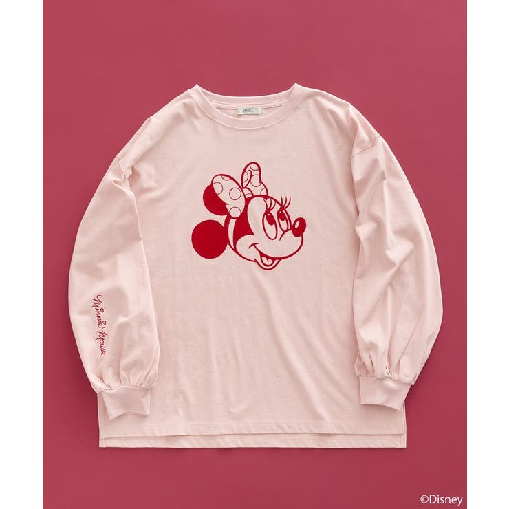 ピンク | Disney/アソートプリントロンTEE | earth music&ecology 