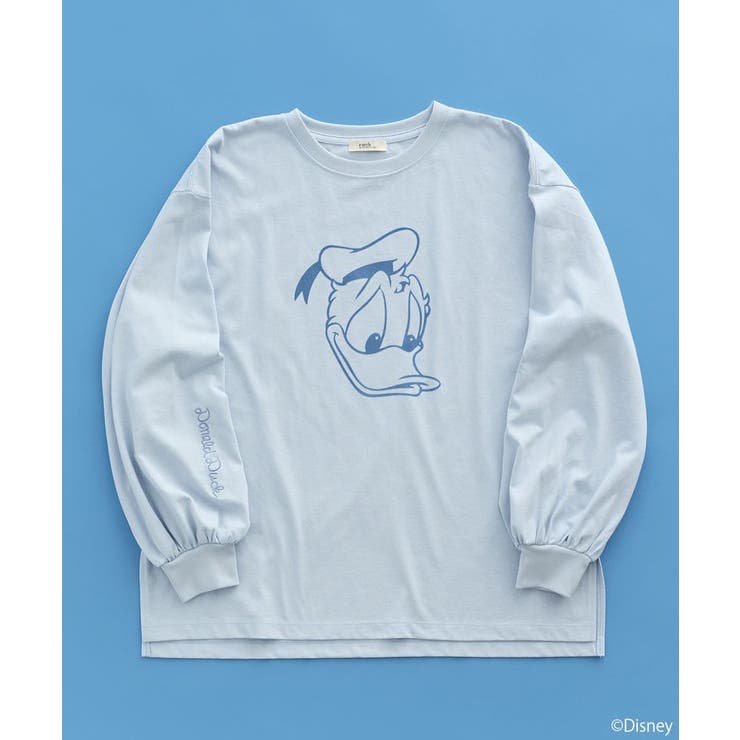 ライトブルー | Disney/アソートプリントロンTEE | earth music&ecology 